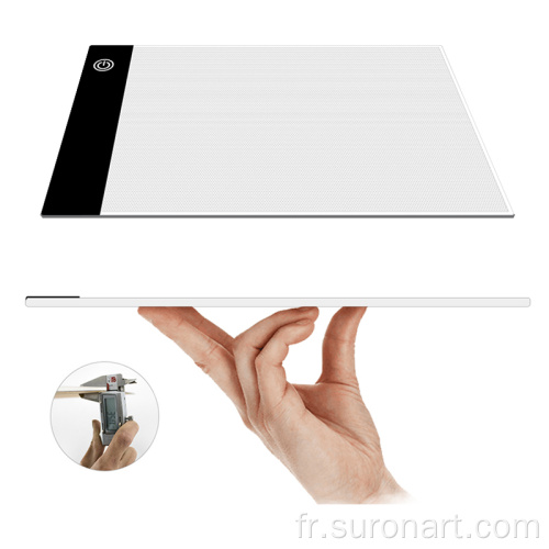 A5 Portable USB LED Light Pad pour le traçage